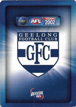 2002 Team Zone AFL Team #91 Steven King Back